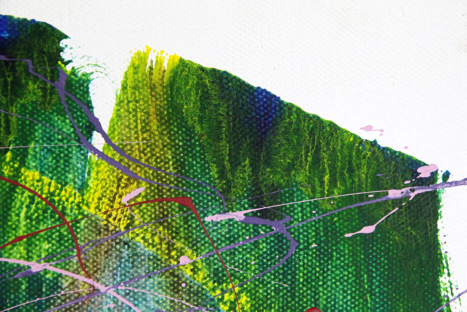 Acrylic painting Green Crown Anatoliy Menkiv - 4