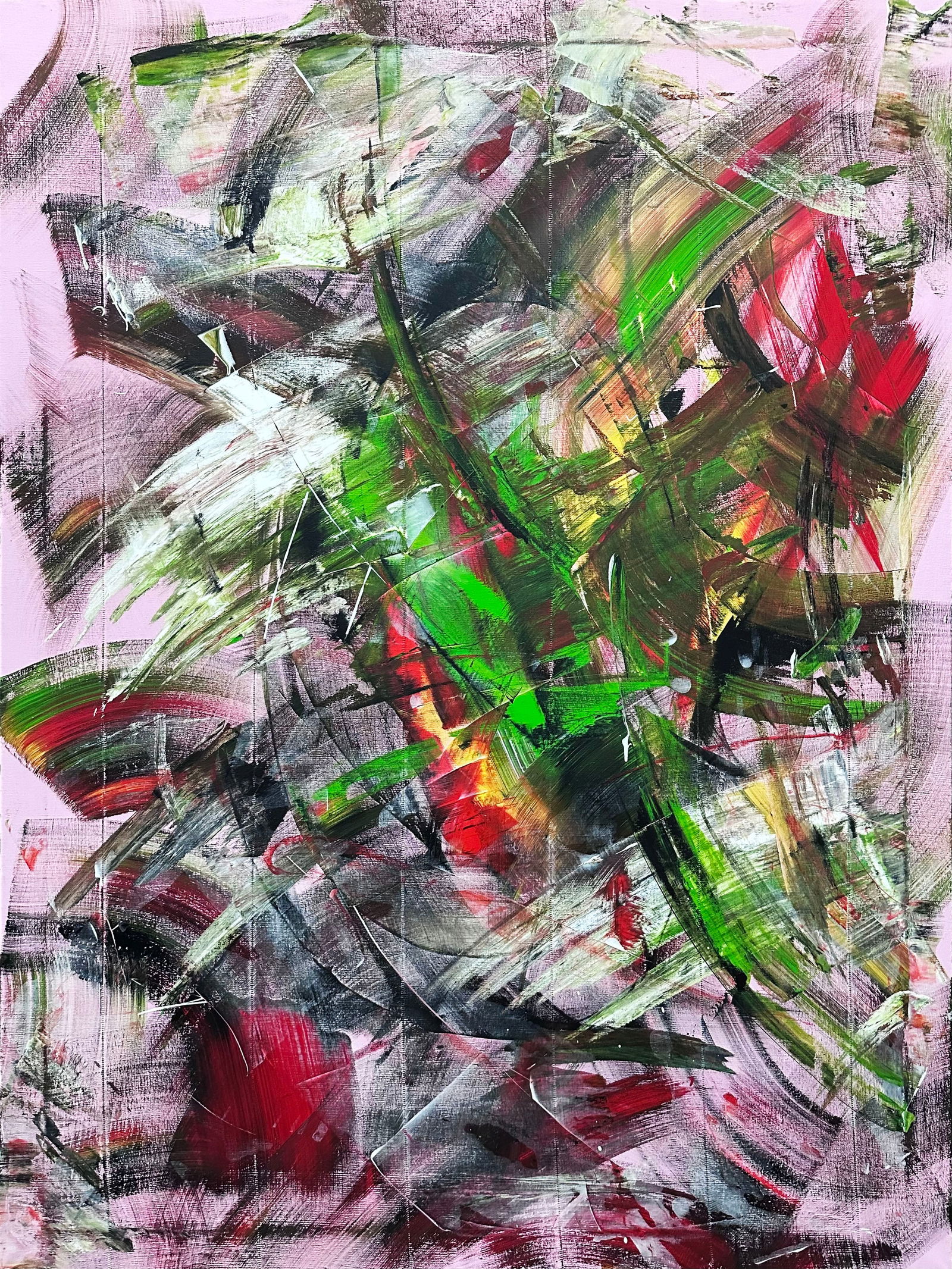 Acrylic painting Harmony of Chaos Anatoliy Menkiv (1 of 8)