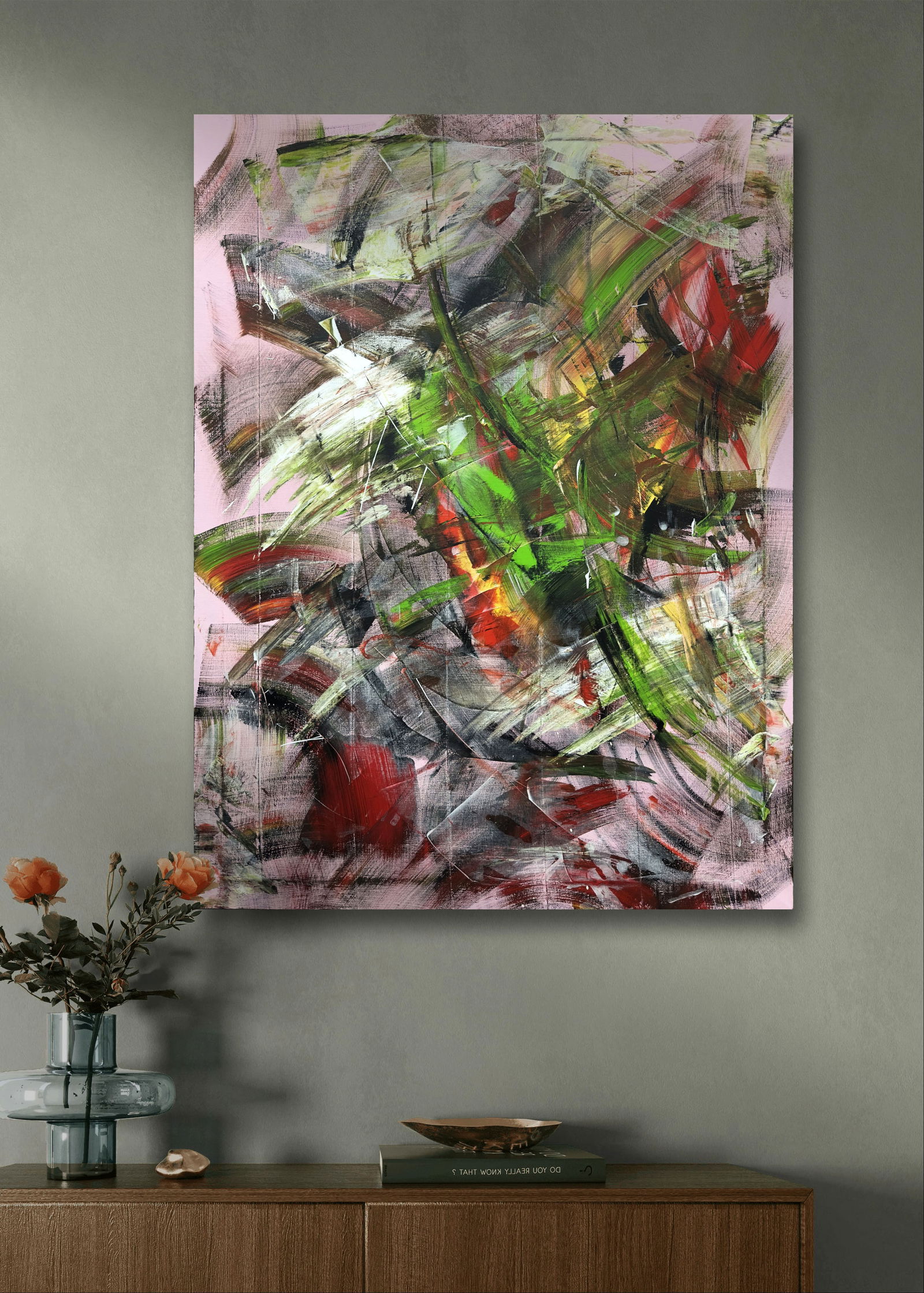 Acrylic painting Harmony of Chaos Anatoliy Menkiv - 3