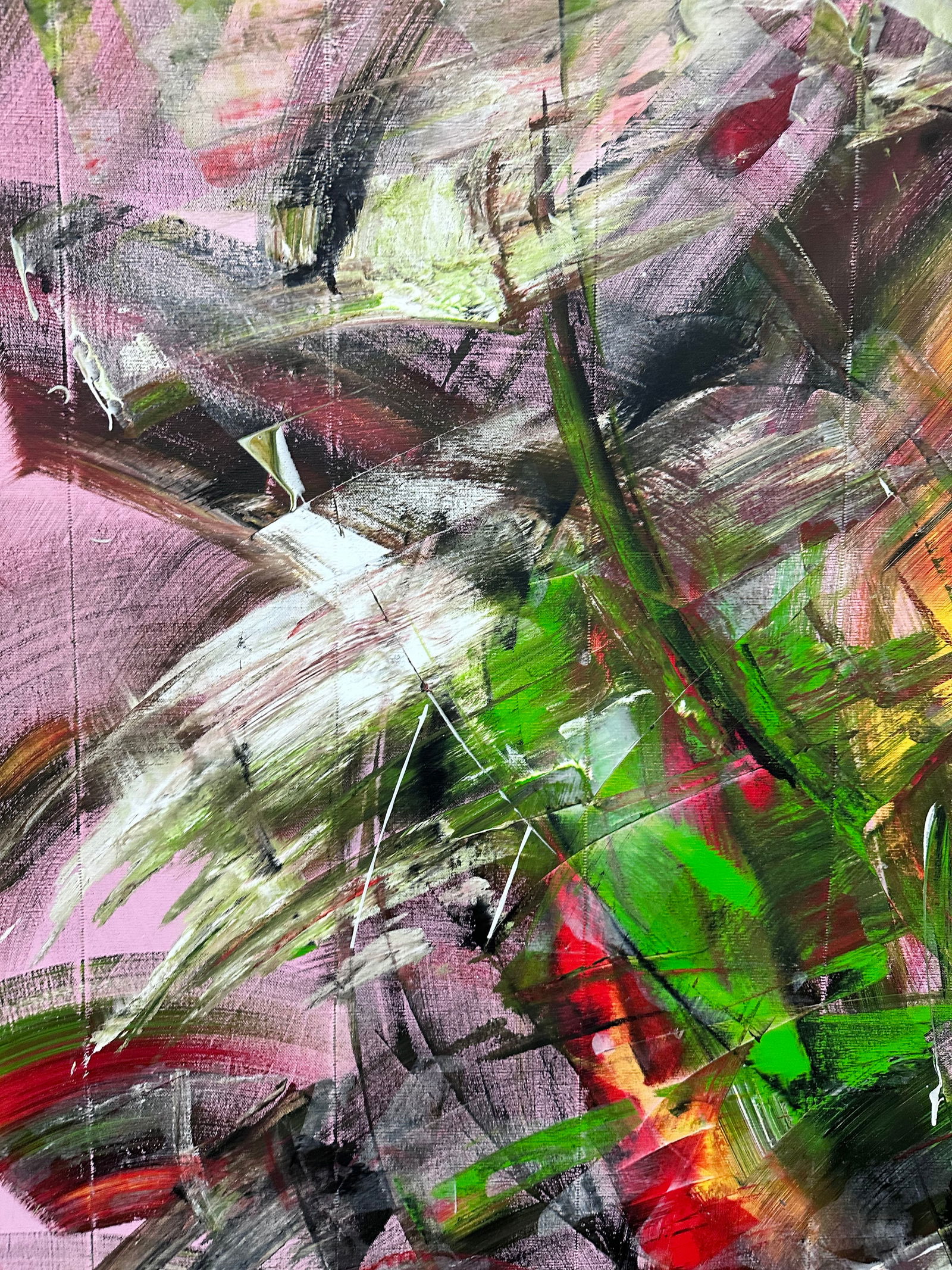 Acrylic painting Harmony of Chaos Anatoliy Menkiv - 4