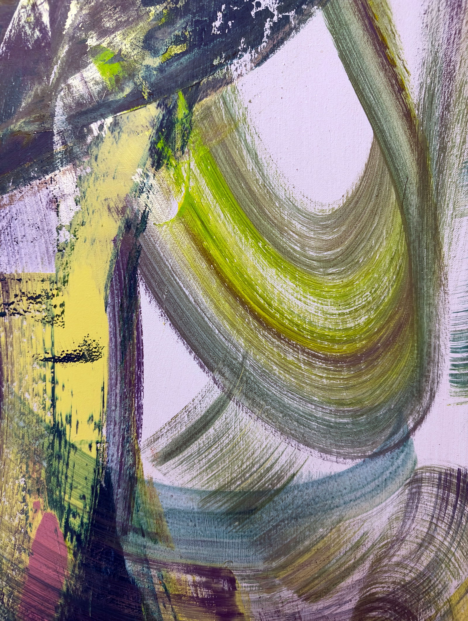 Acrylic painting History in Golden Rays Anatoliy Menkiv - 4