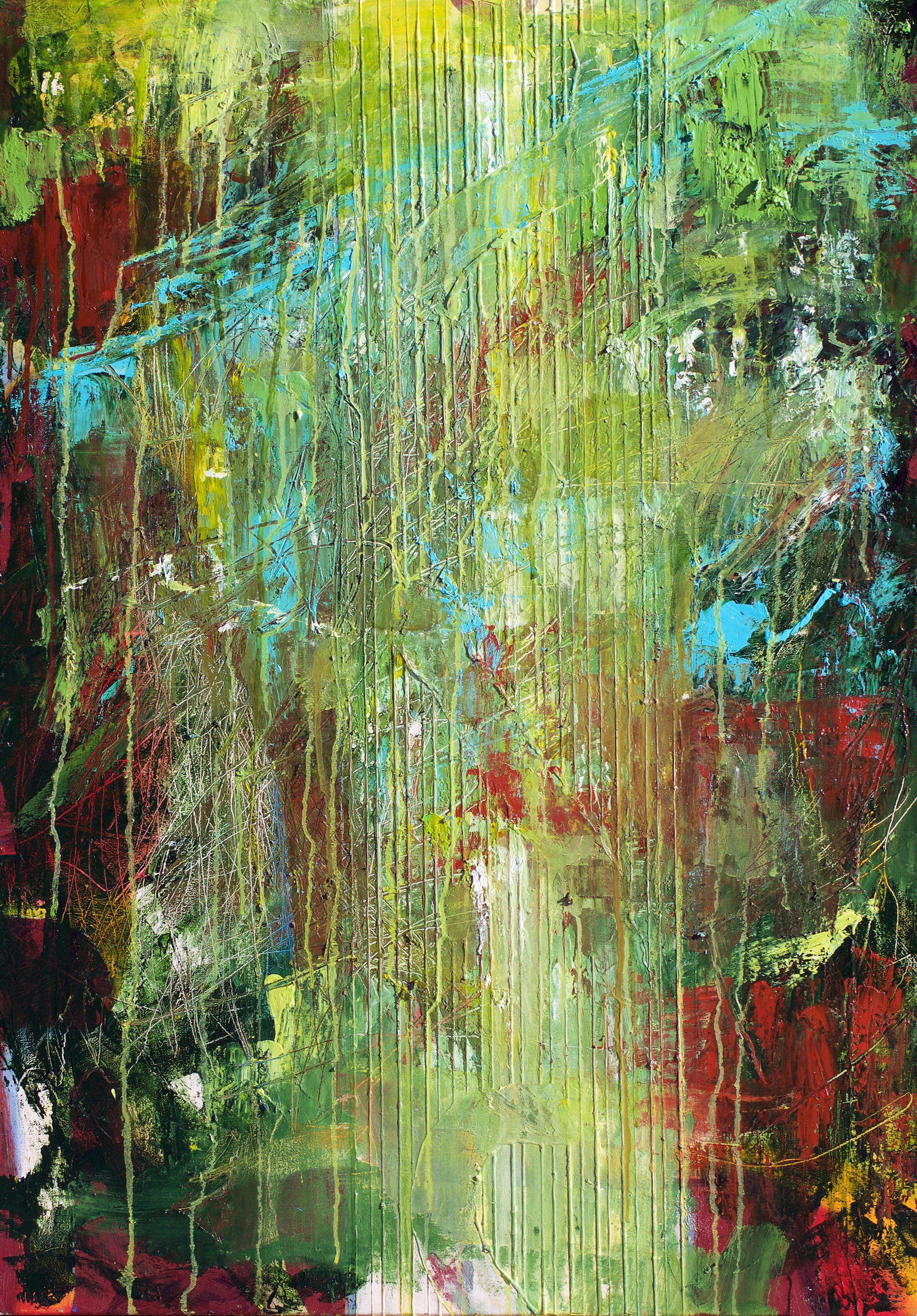 Oil painting Jungle Anatoliy Menkiv (1 of 5)