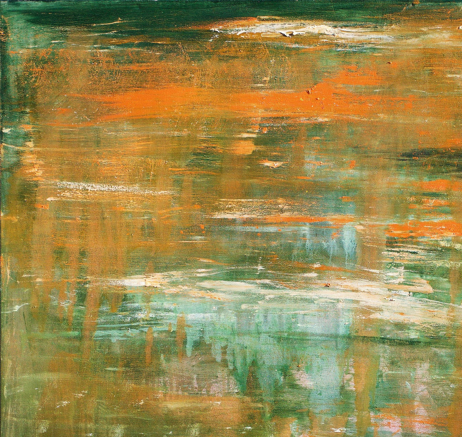 Oil painting Love of the autumn rain Anatoliy Menkiv - 3