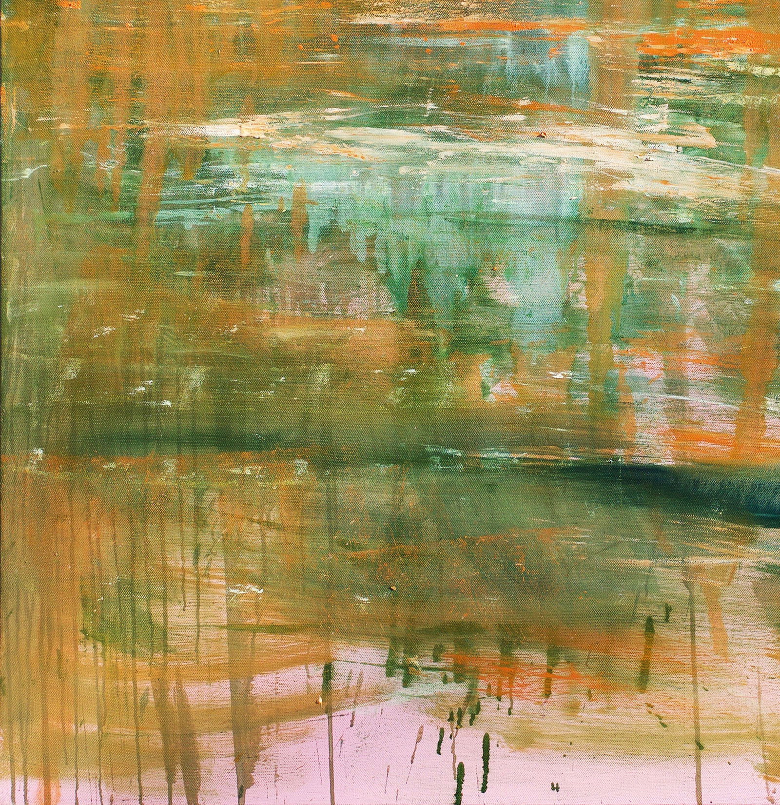 Oil painting Love of the autumn rain Anatoliy Menkiv - 5