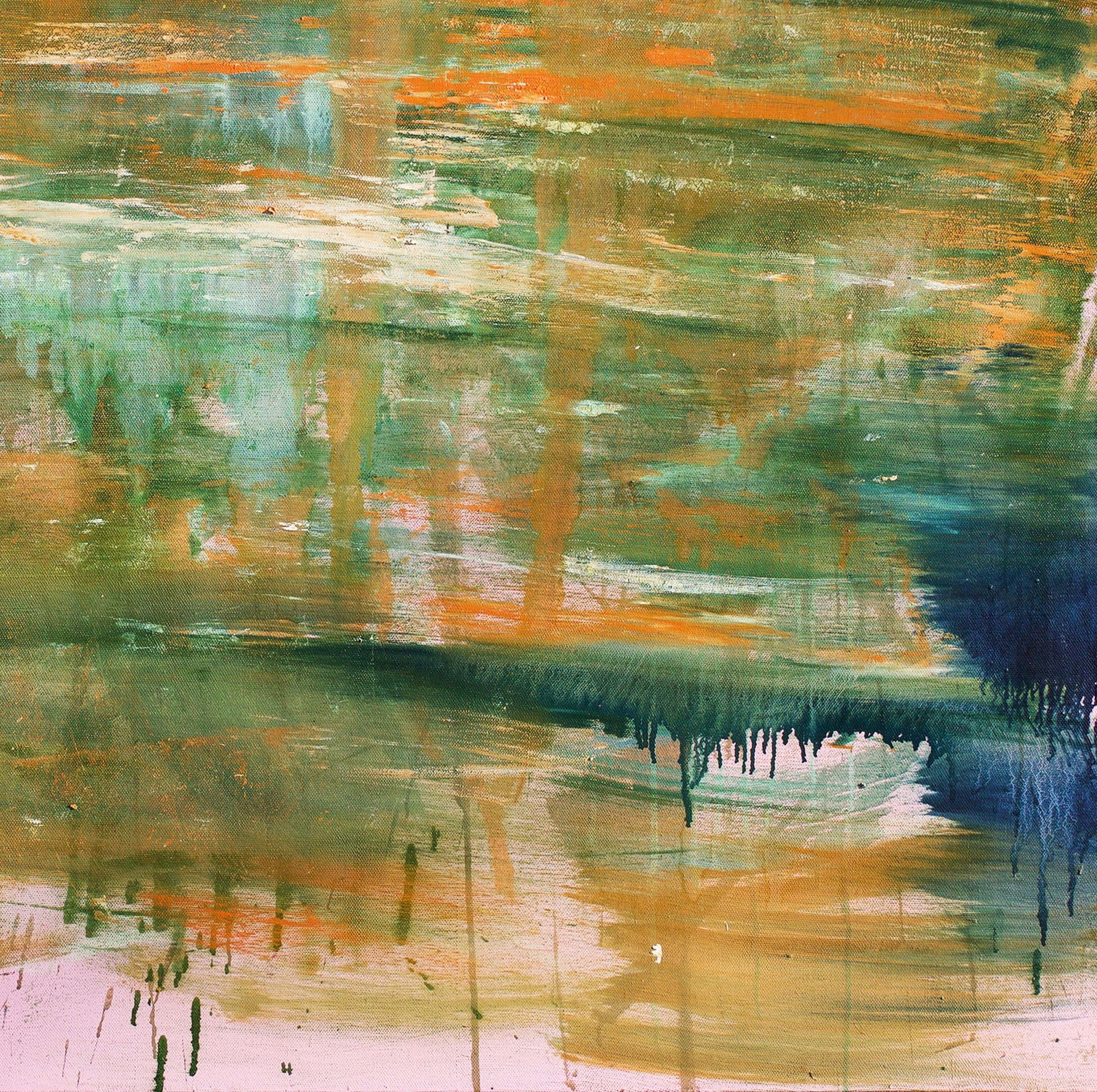 Oil painting Love of the autumn rain Anatoliy Menkiv - 6