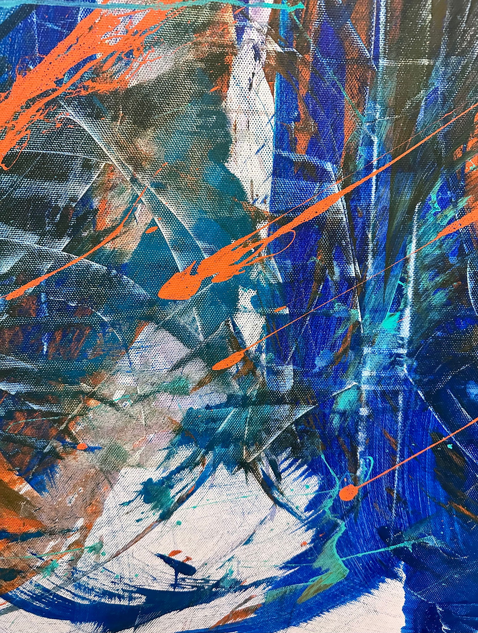 Acrylic painting Memory of the Sea Anatoliy Menkiv - 6