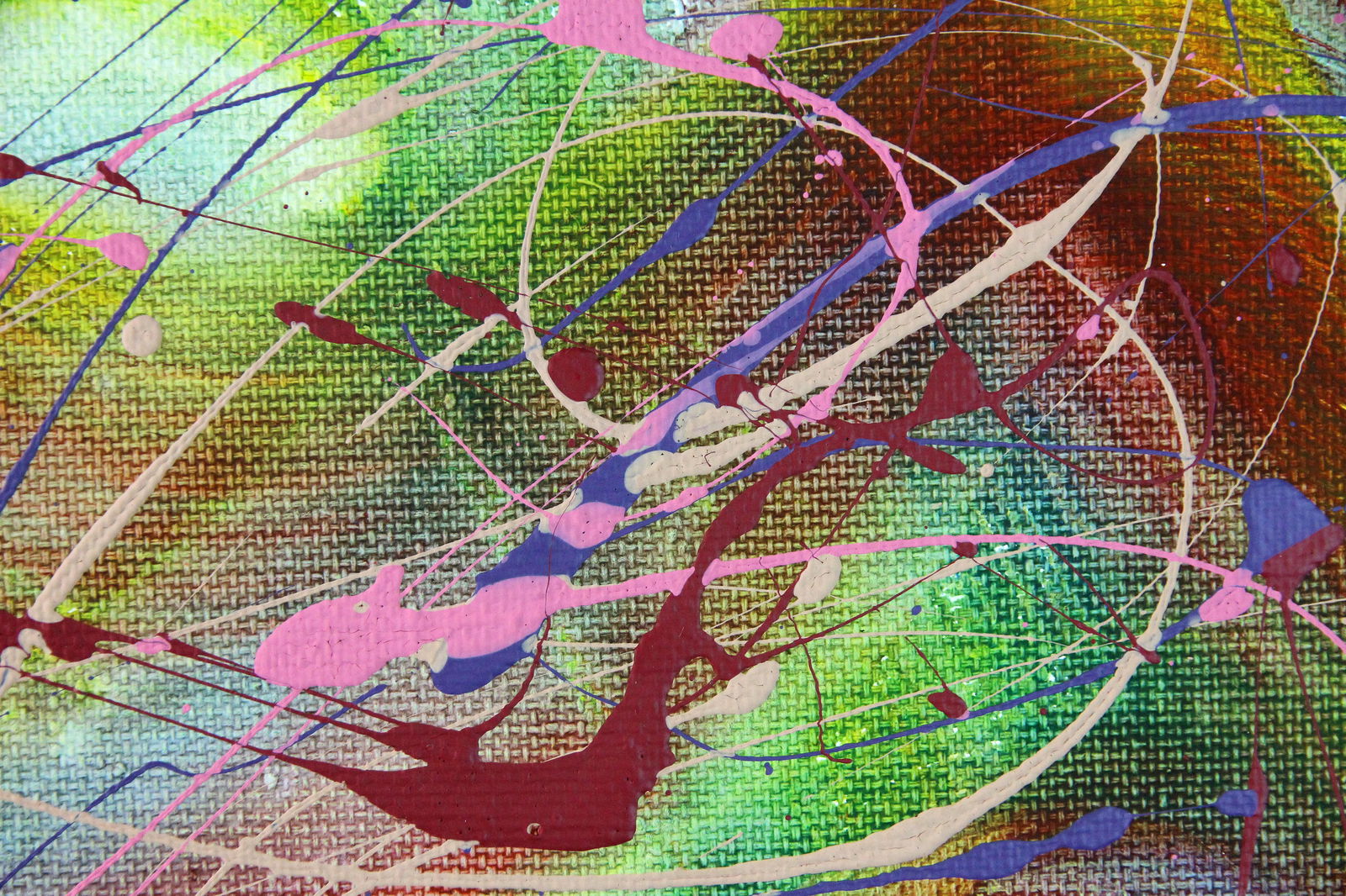 Acrylic painting Metamorphosis Anatoliy Menkiv - 3