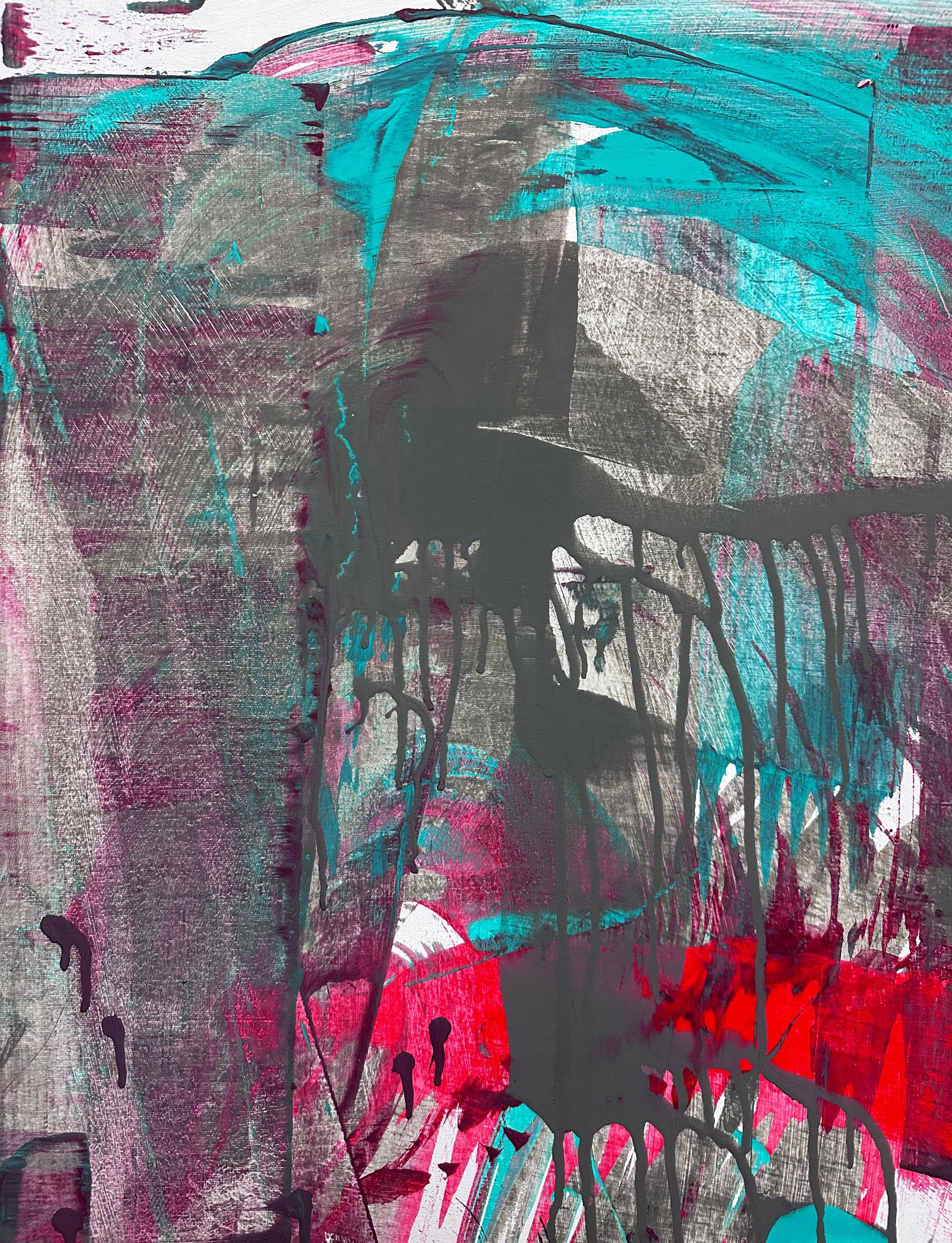 Acrylic painting No boundaries Anatoliy Menkiv - 2