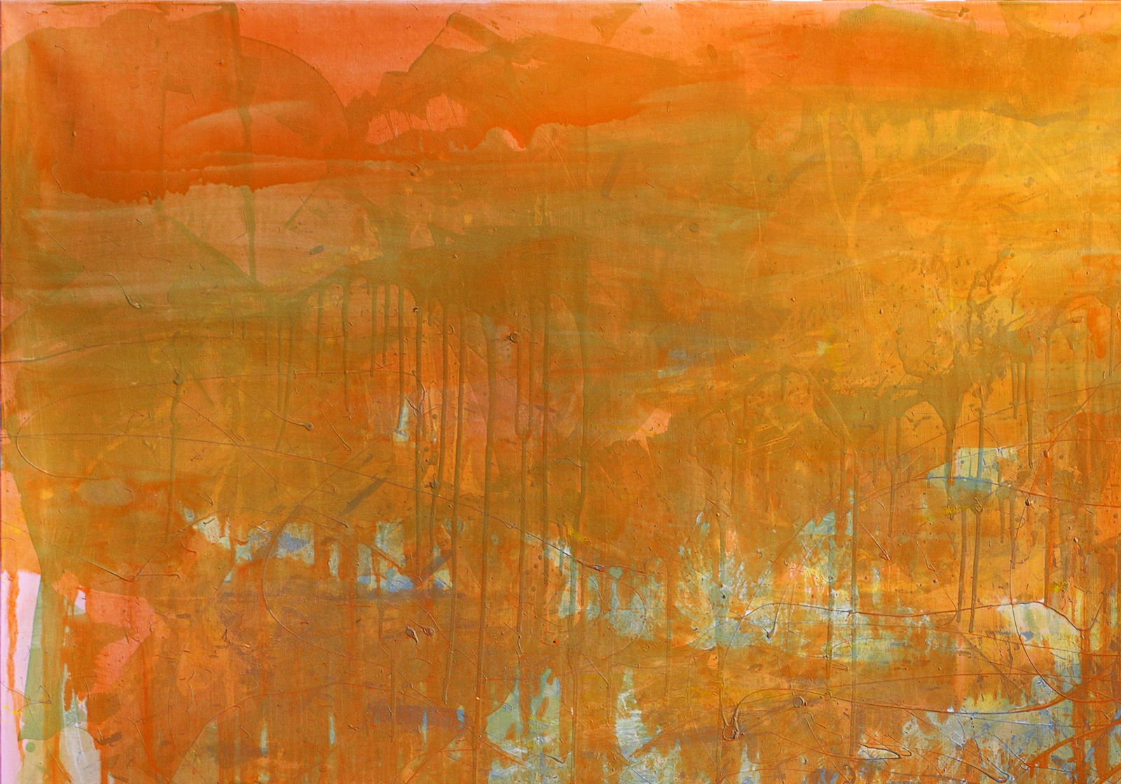 Oil painting Orange day Anatoliy Menkiv - 2