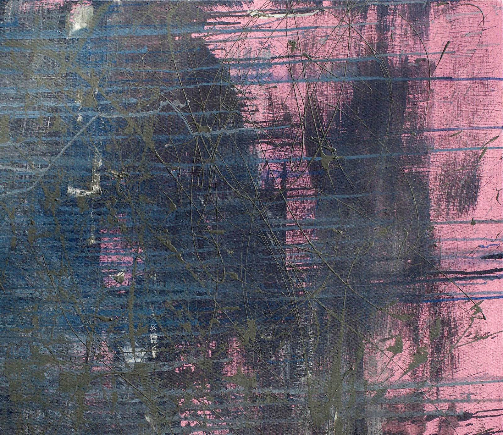 Oil painting Pink and Grey Anatoliy Menkiv - 3