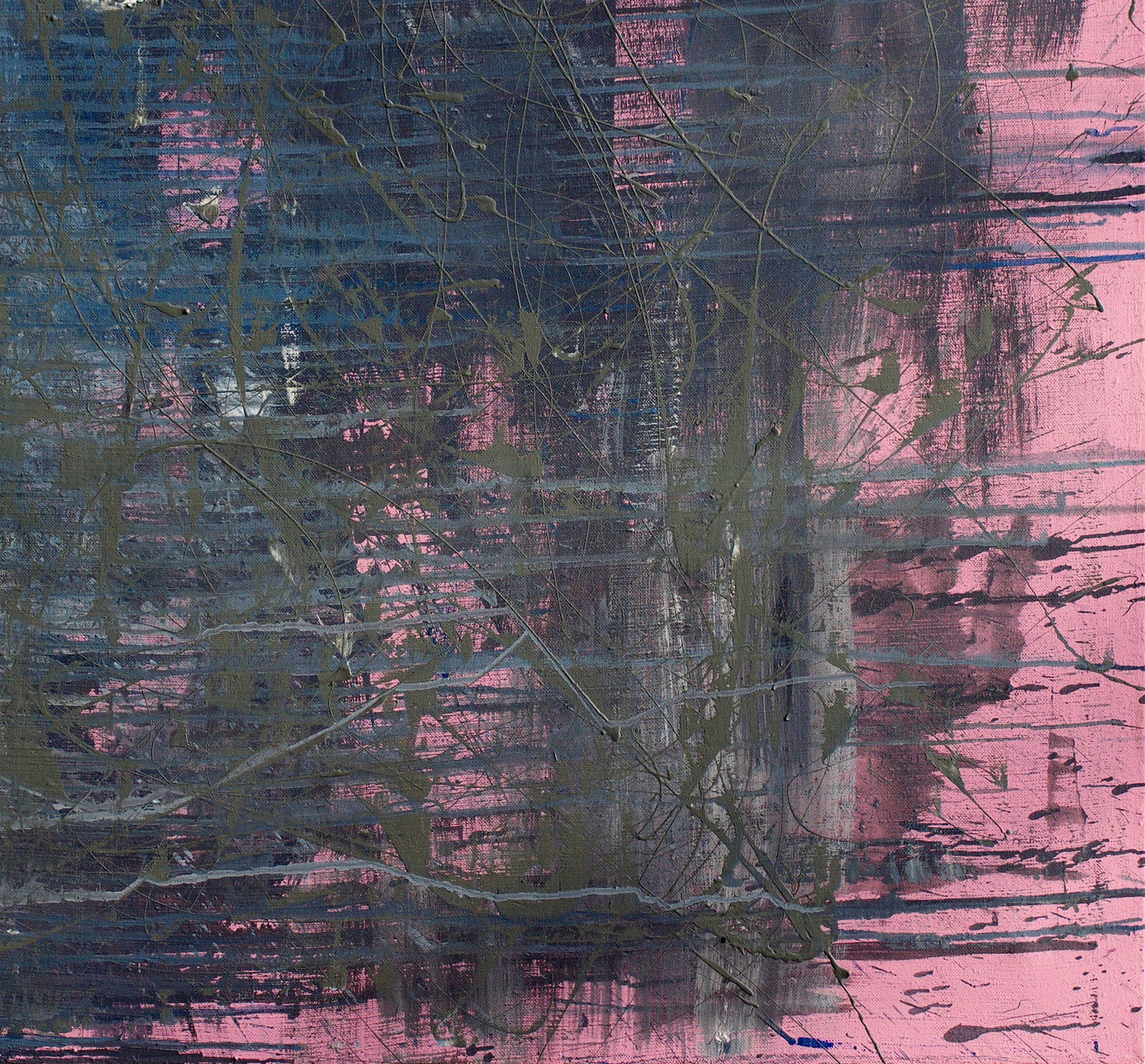 Oil painting Pink and Grey Anatoliy Menkiv - 5