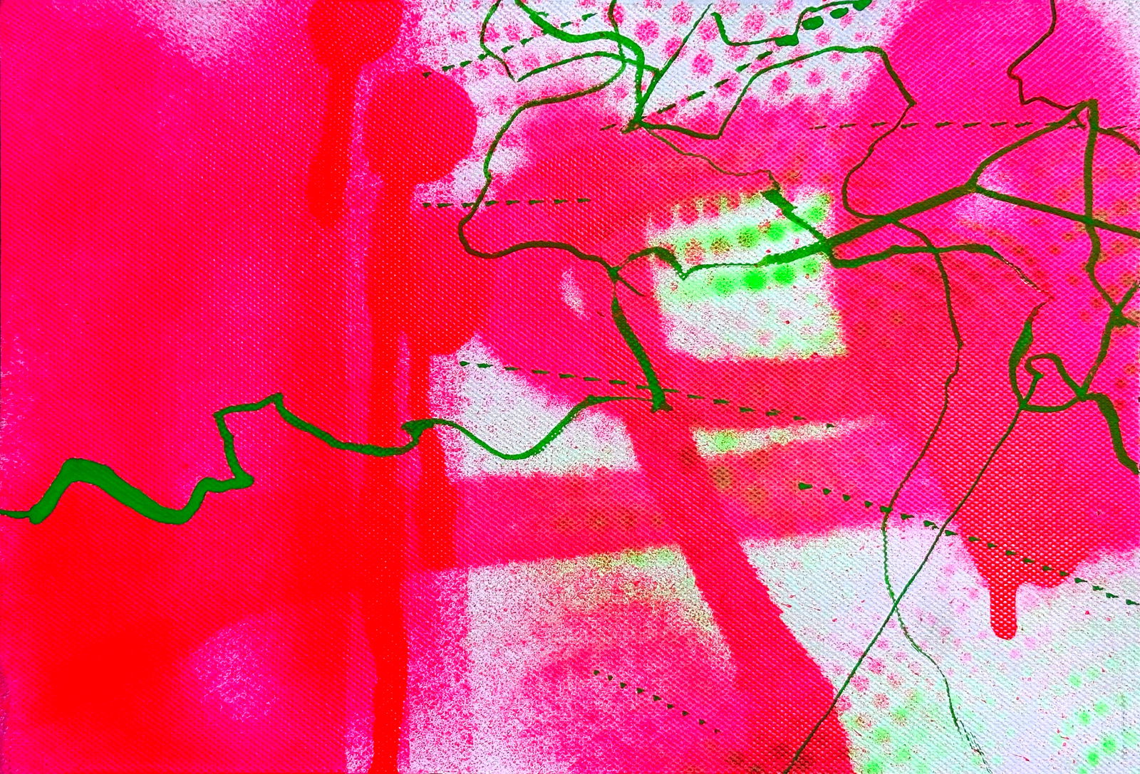 Acrylic painting Pink dream Anatoliy Menkiv: Title: Acrylic painting Pink dream Anatoliy Menkiv Description: 77MENK Painter: Anatoliy Menkiv Size: 25x17 cm/9.84x6.69 inches Components: acrylic, cardboard Original painting - series Pink Illusion