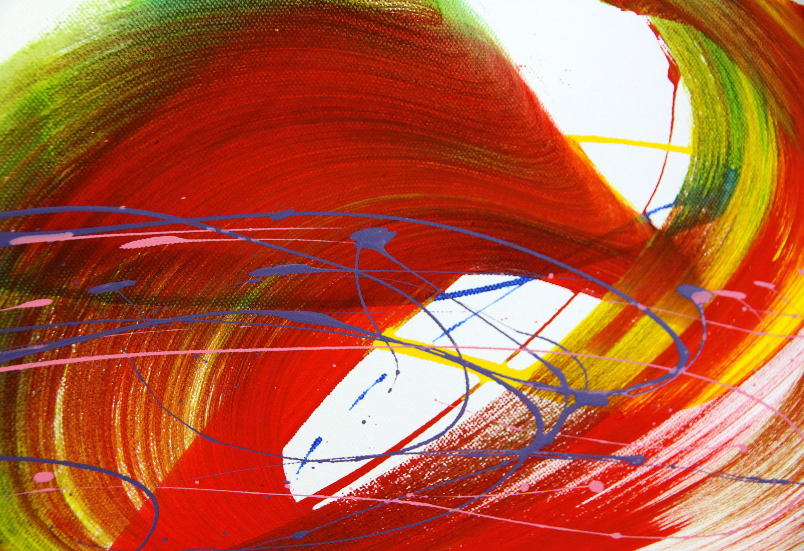 Acrylic painting Spring Wind Anatoliy Menkiv - 11