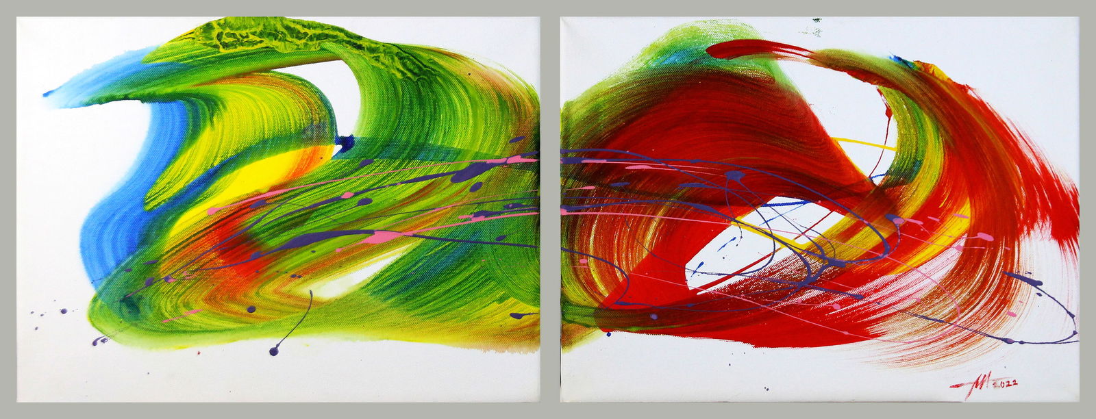 Acrylic painting Spring Wind Anatoliy Menkiv (1 of 13)