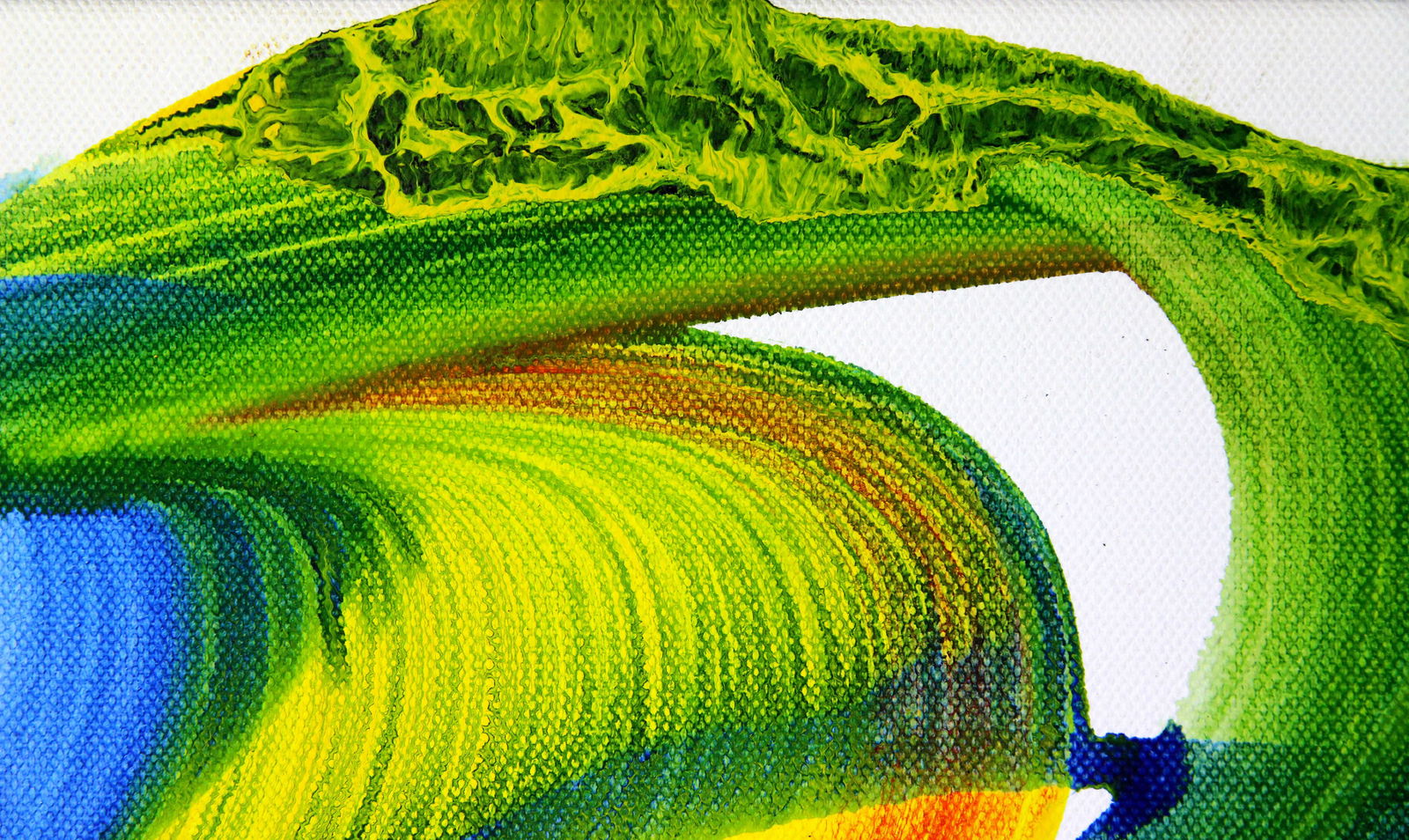 Acrylic painting Spring Wind Anatoliy Menkiv - 5