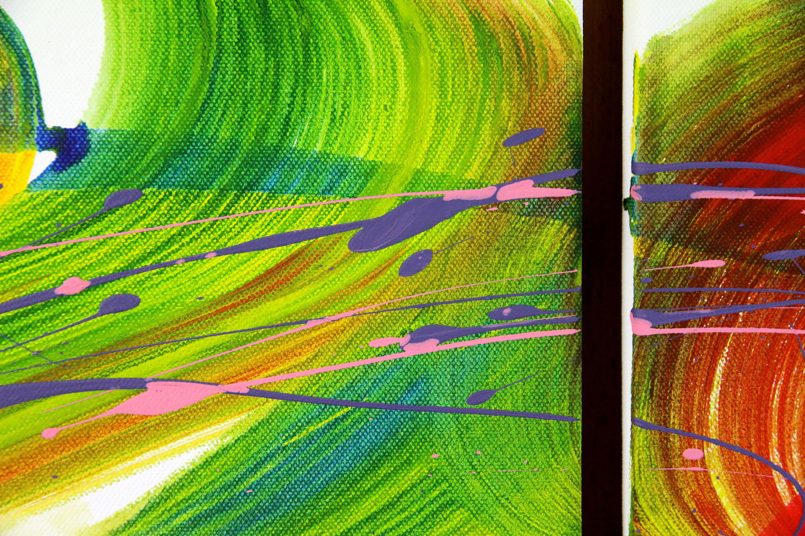 Acrylic painting Spring Wind Anatoliy Menkiv - 7