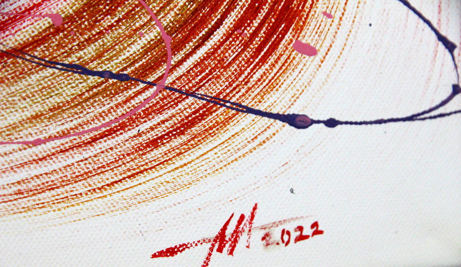 Acrylic painting Spring Wind Anatoliy Menkiv - 9