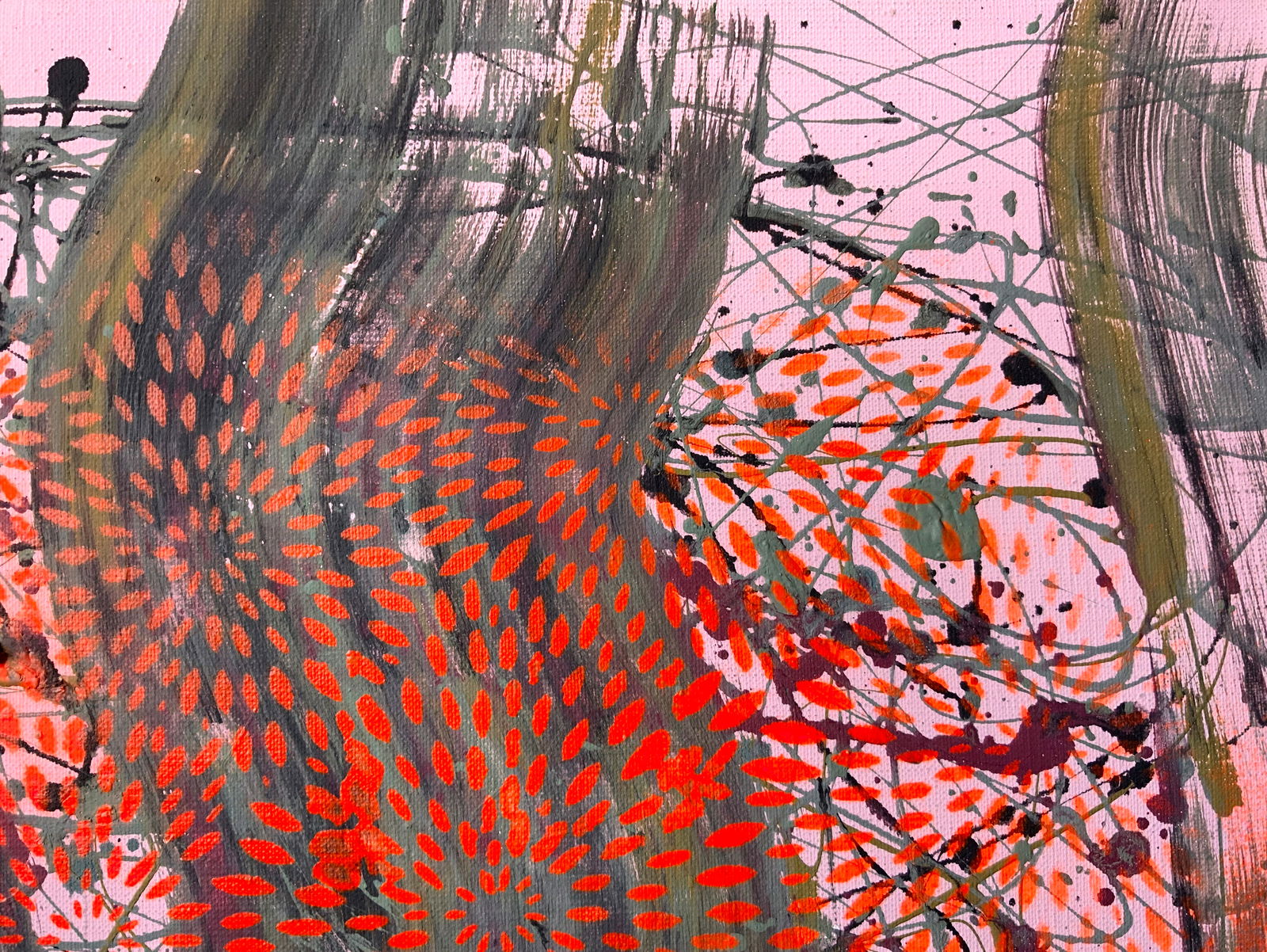 Acrylic painting Lines tomorrow Anatoliy Menkiv - 3