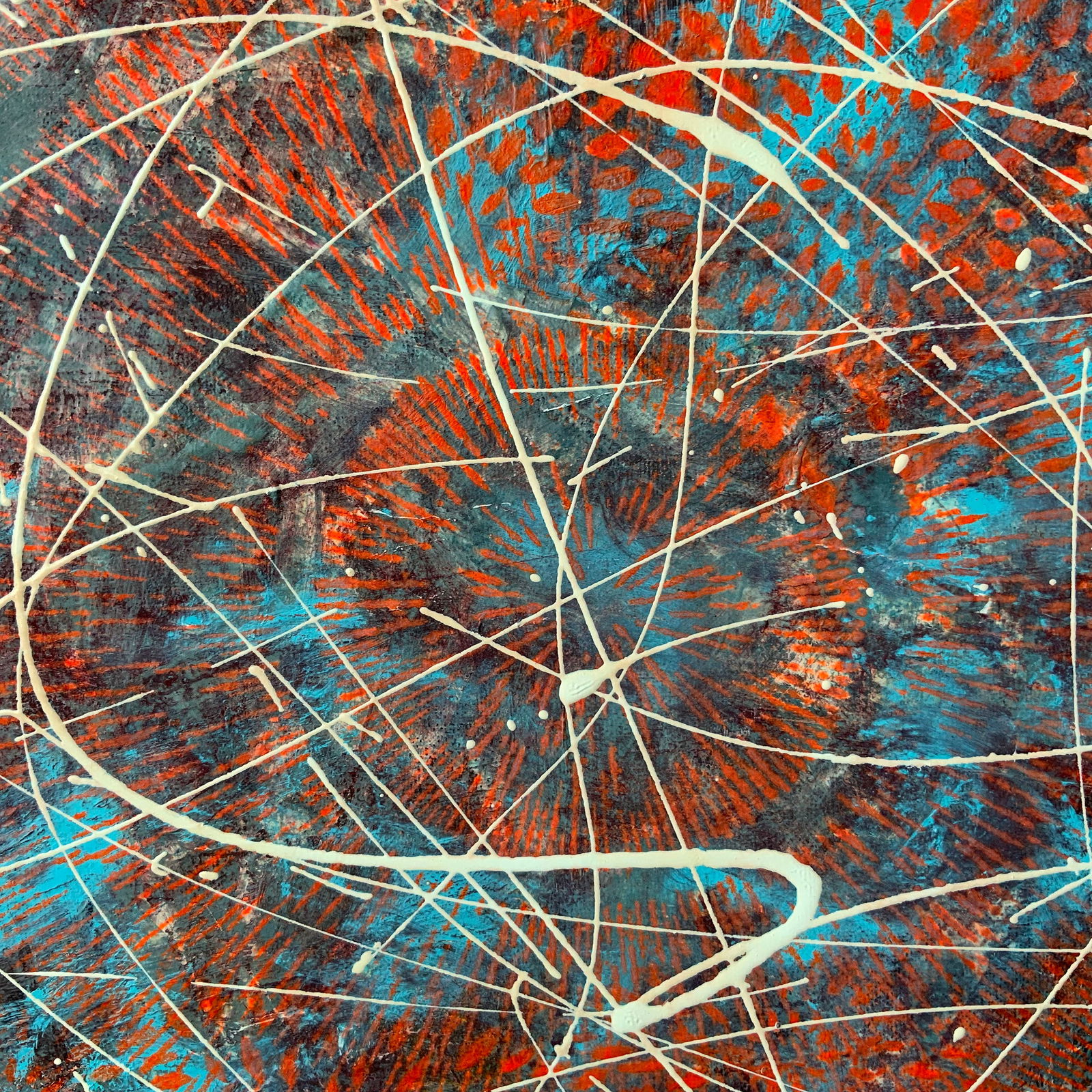 Acrylic painting Lines of fate Anatoliy Menkiv - 6