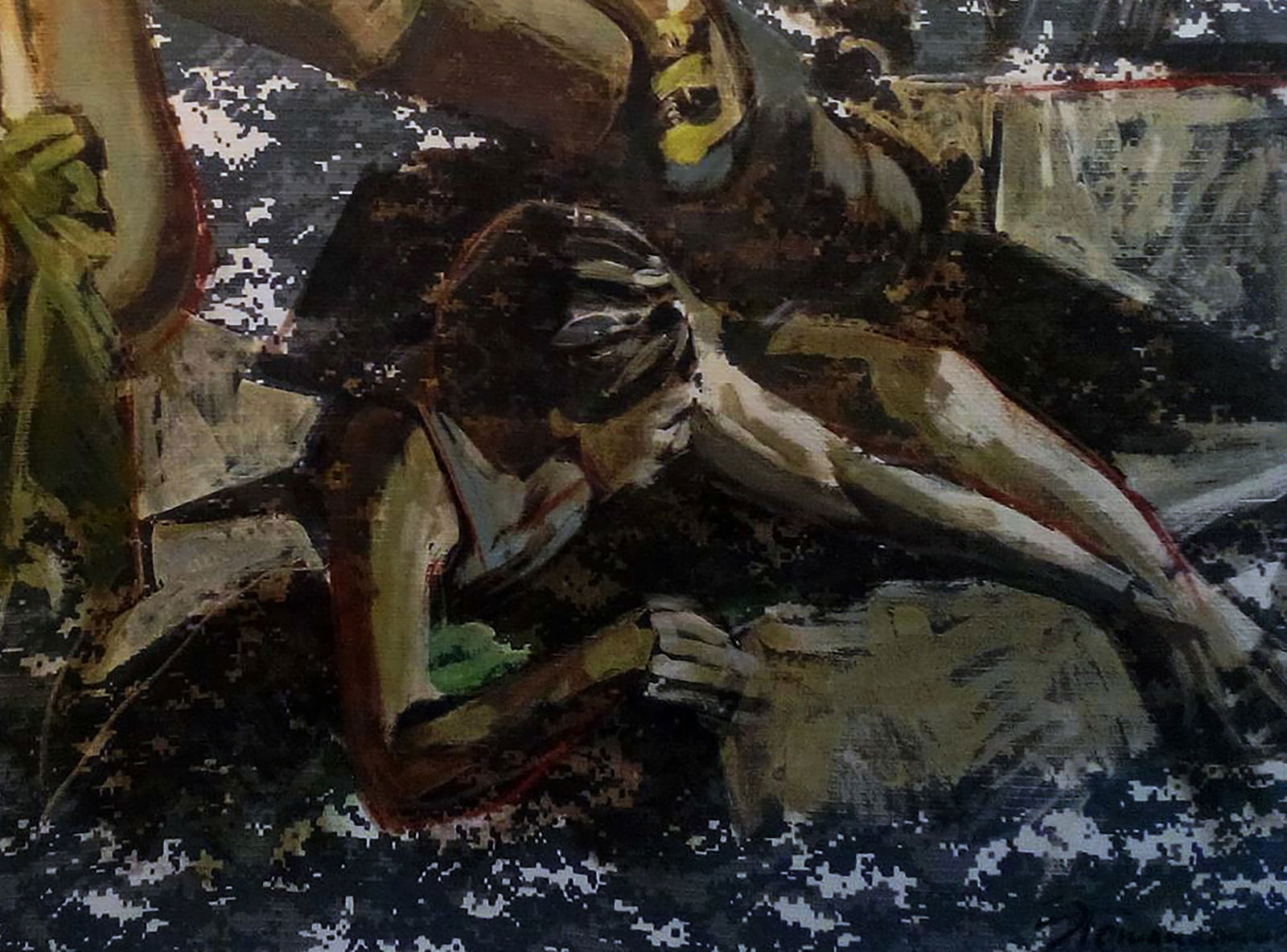 Oil painting Amazons Ed Potapenkov - 5