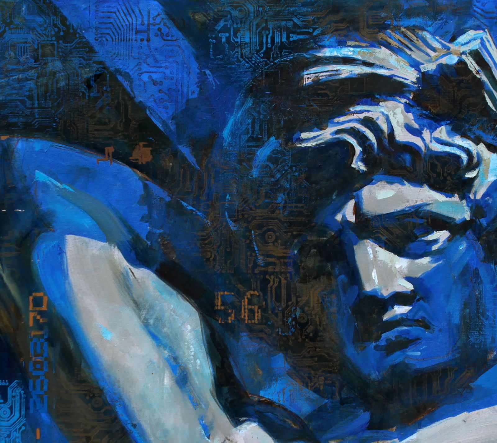 Oil painting Atlant Ed Potapenkov - 2