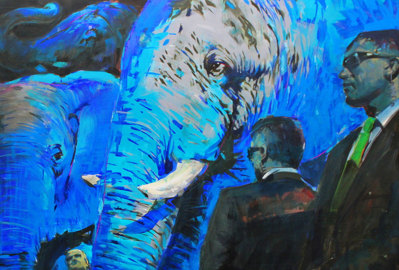 Oil painting Bodygards Ed Potapenkov - 3