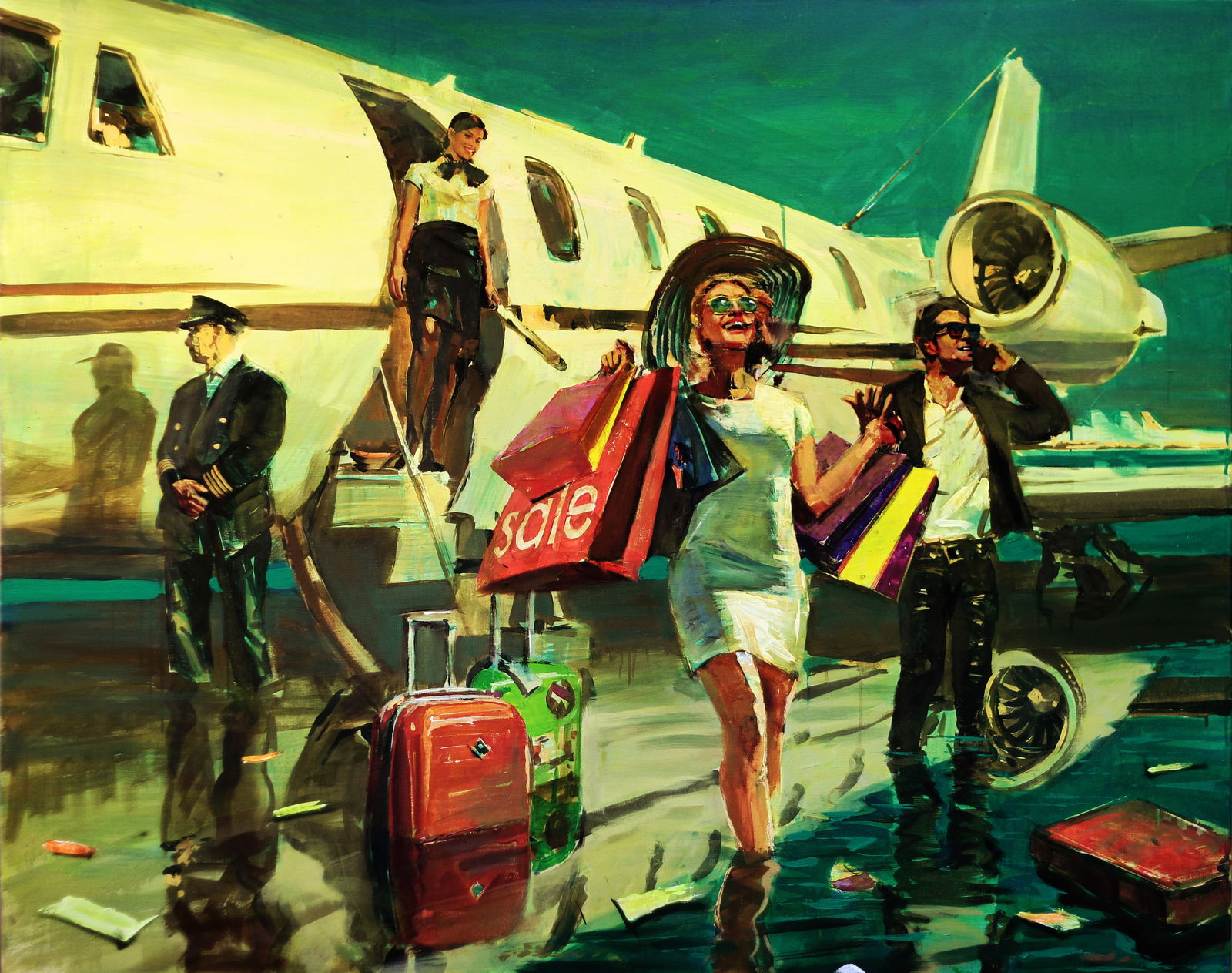 Oil painting Charter Ed Potapenkov (1 of 5)