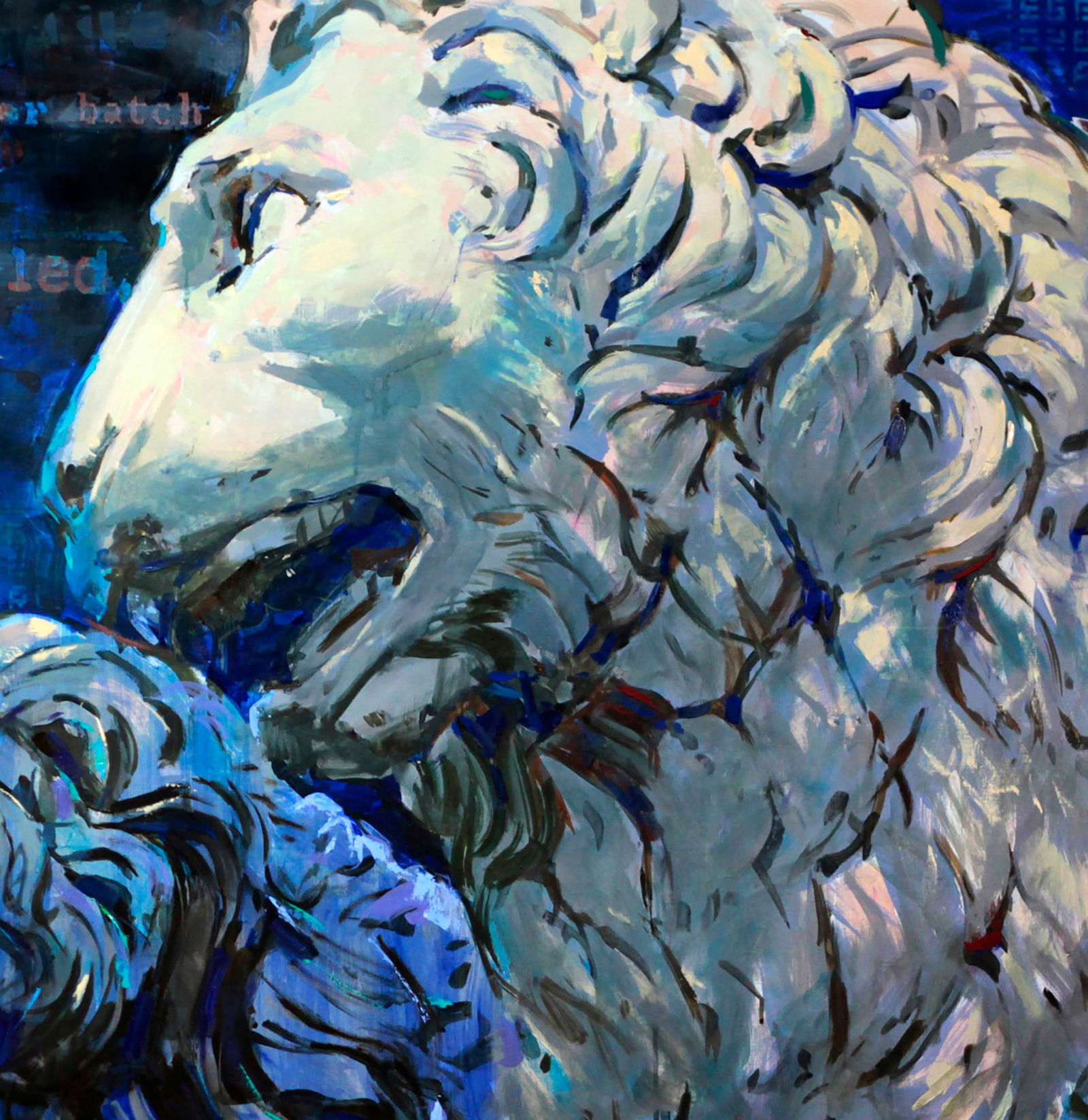 Oil painting Guards Ed Potapenkov - 3