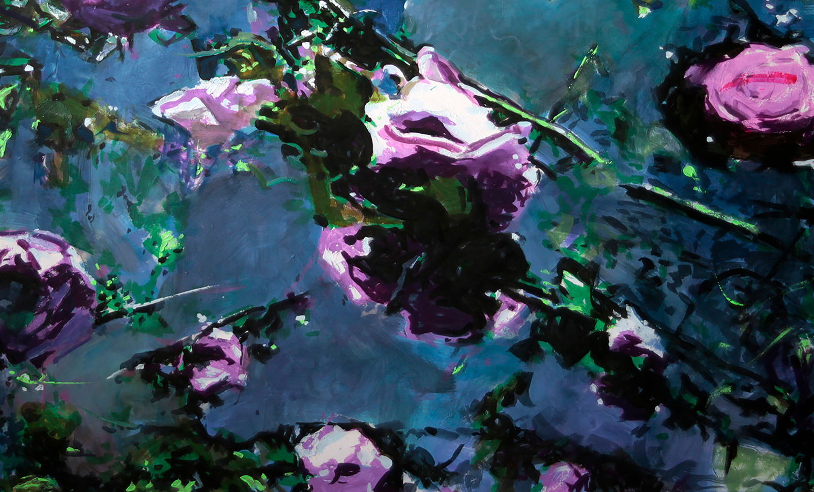 Oil painting Roses Ed Potapenkov - 5