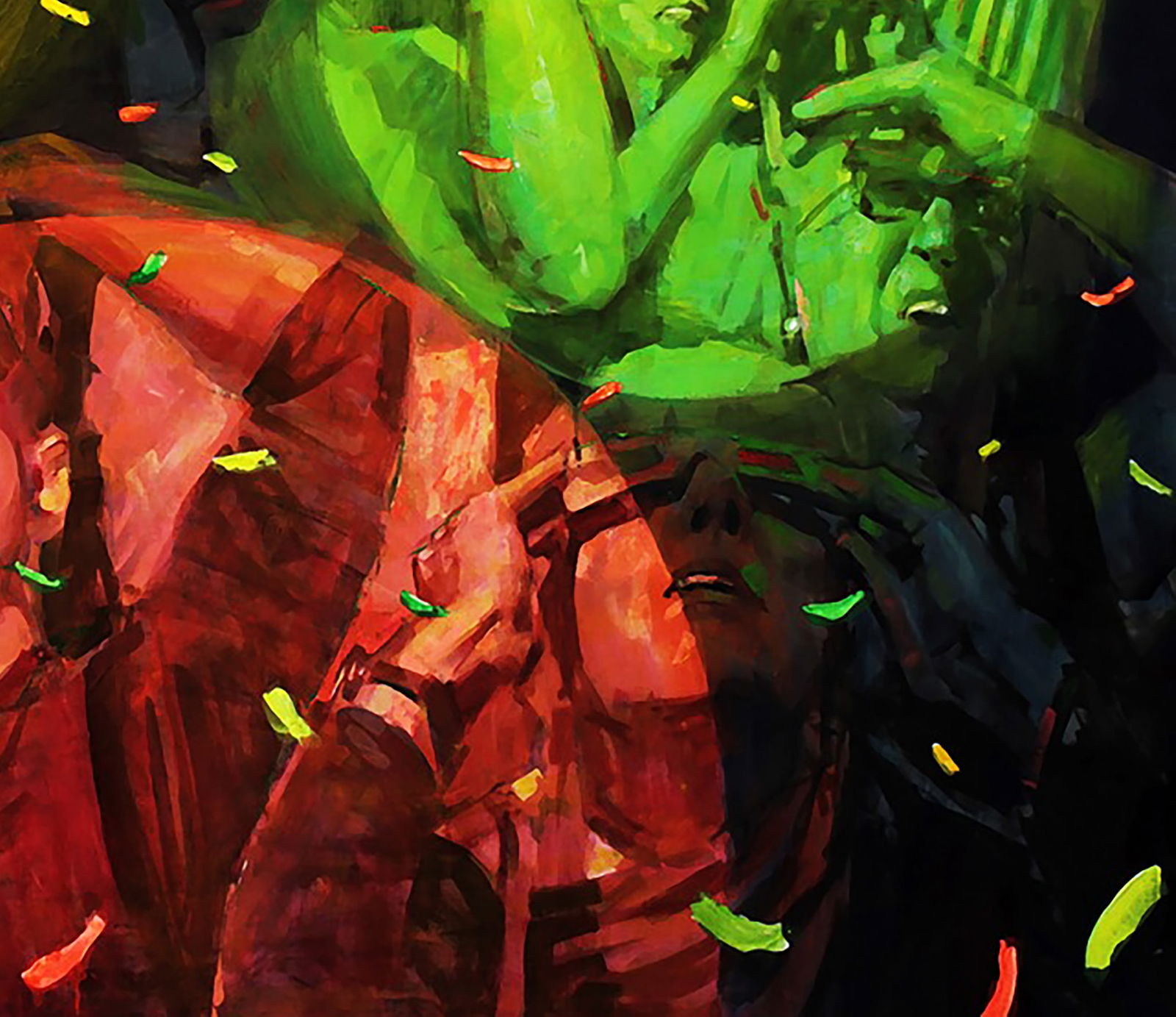 Oil painting Show forever Ed Potapenkov - 5