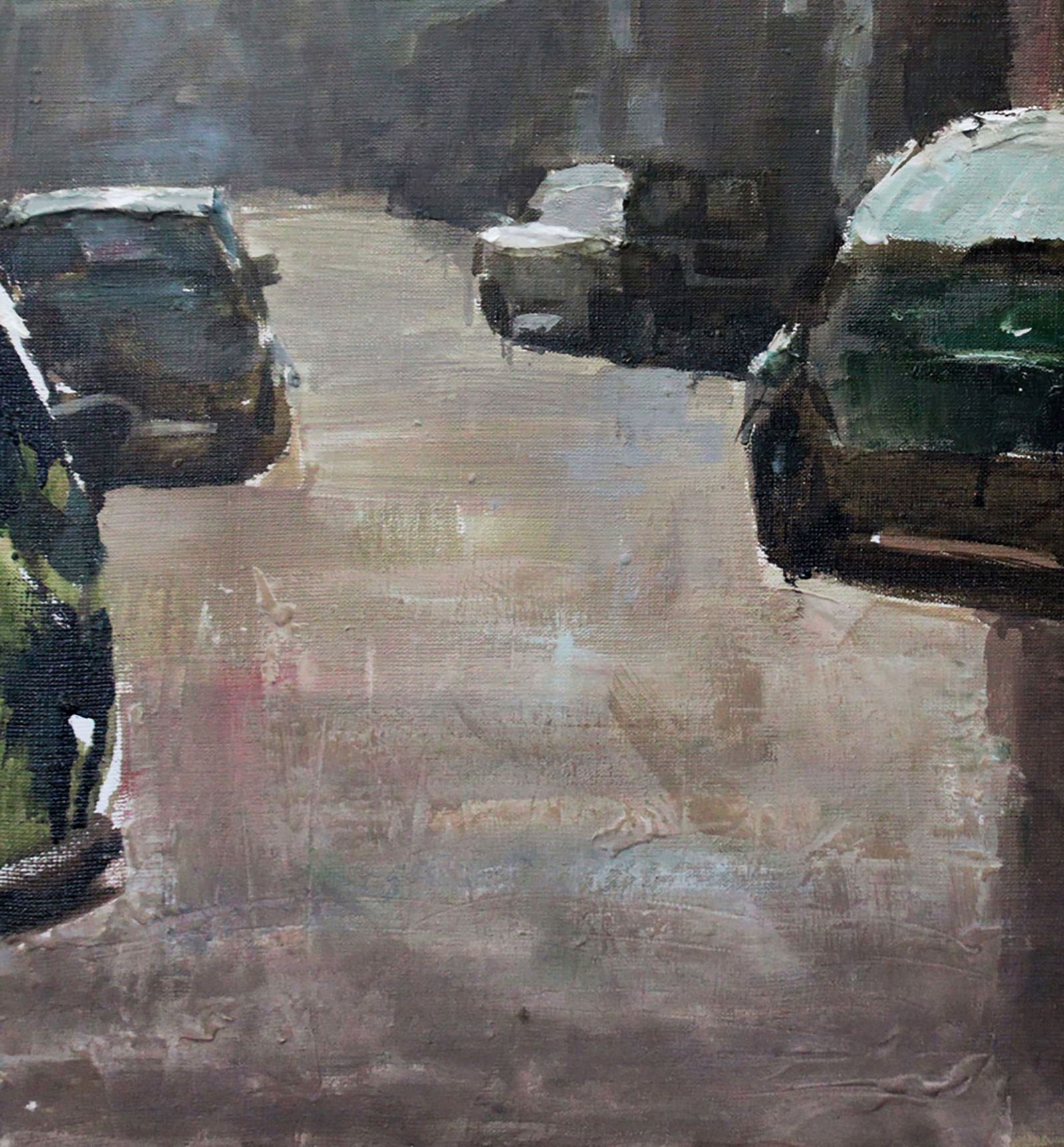 Oil painting Street Ed Potapenkov - 4