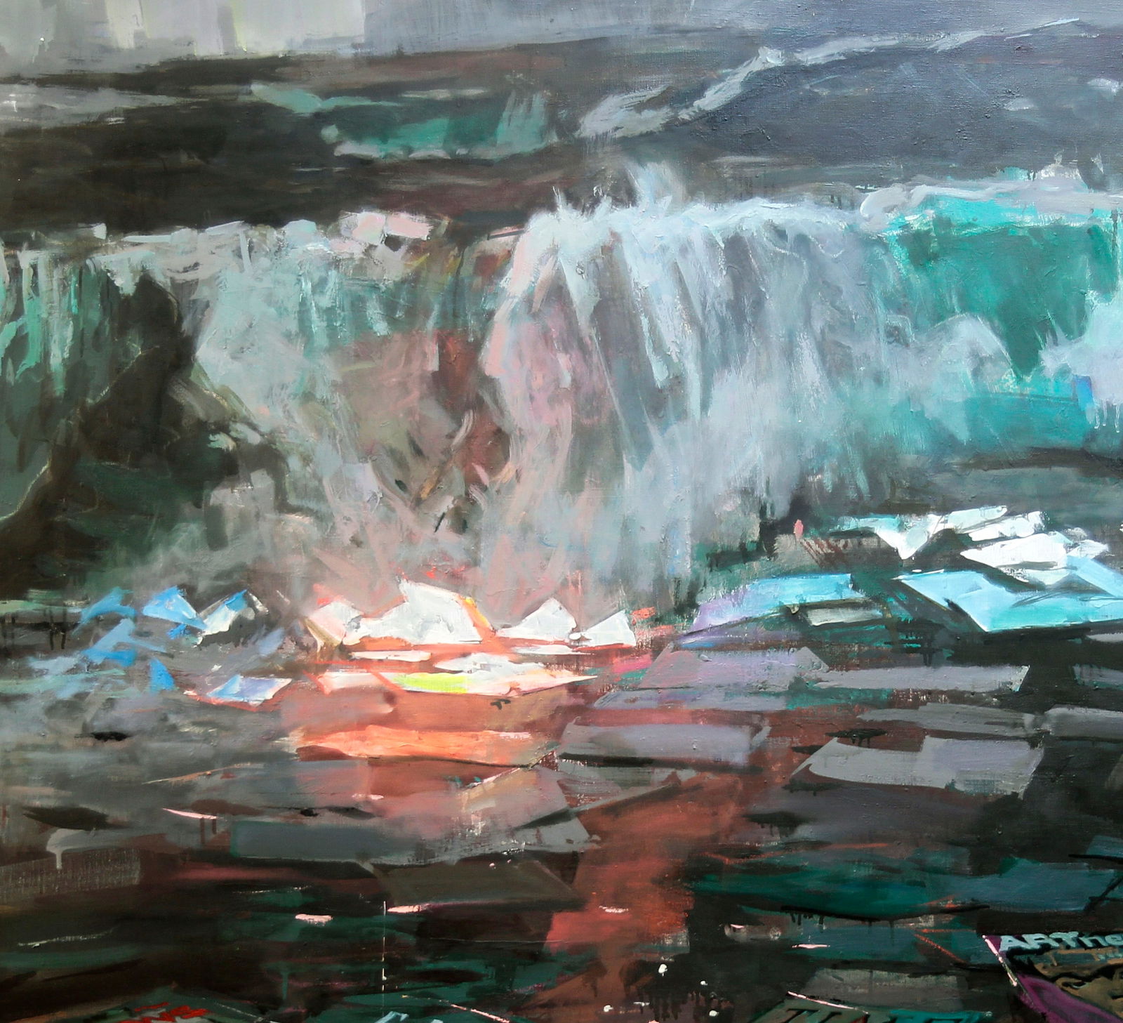 Oil painting Wave Ed Potapenkov - 2