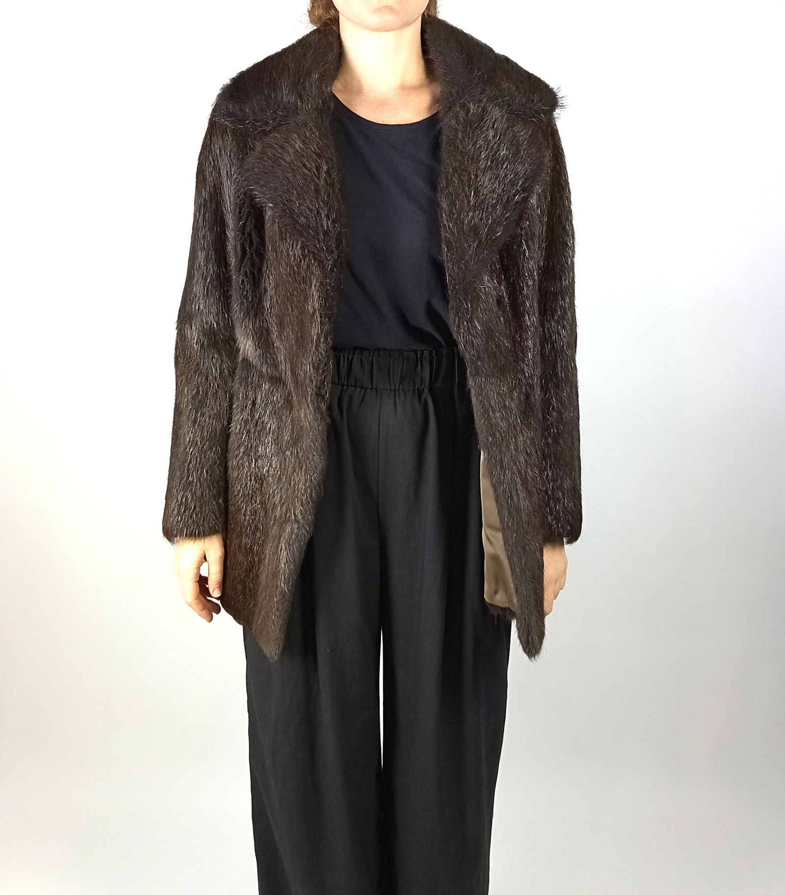 BEAVER FUR JACKET EU: S - US:8 - 8