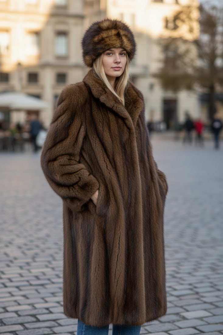 GERMAN SABLE FUR HAT - 5