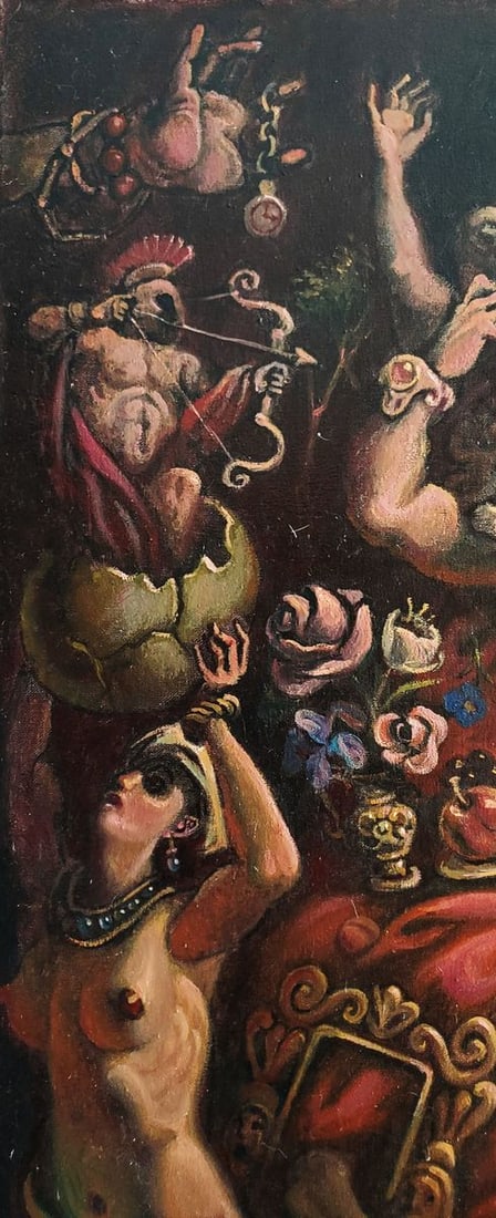 Oil painting Greek Holiday Daniil Litvinov - 4