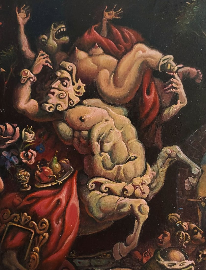 Oil painting Greek Holiday Daniil Litvinov - 5