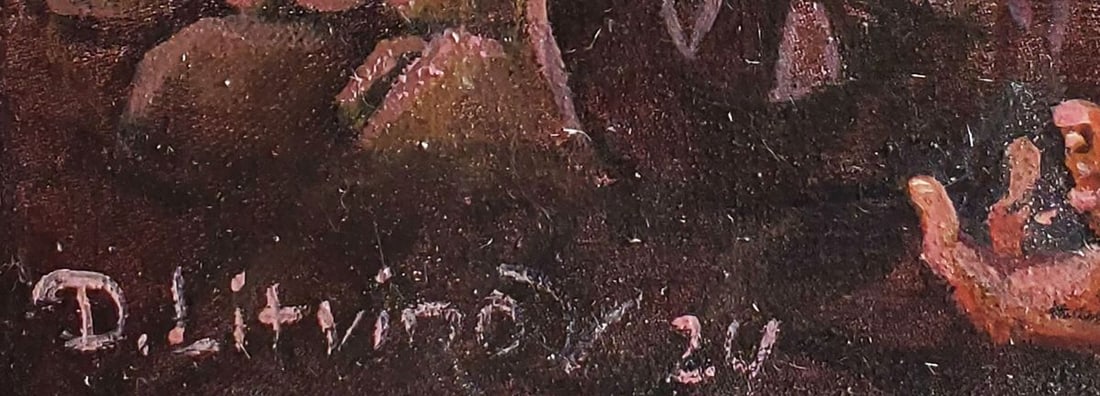 Oil painting Greek Holiday Daniil Litvinov - 7