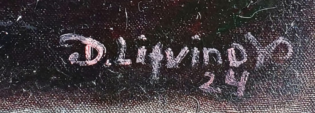 Oil painting Rebirth from Chaos Daniil Litvinov - 12