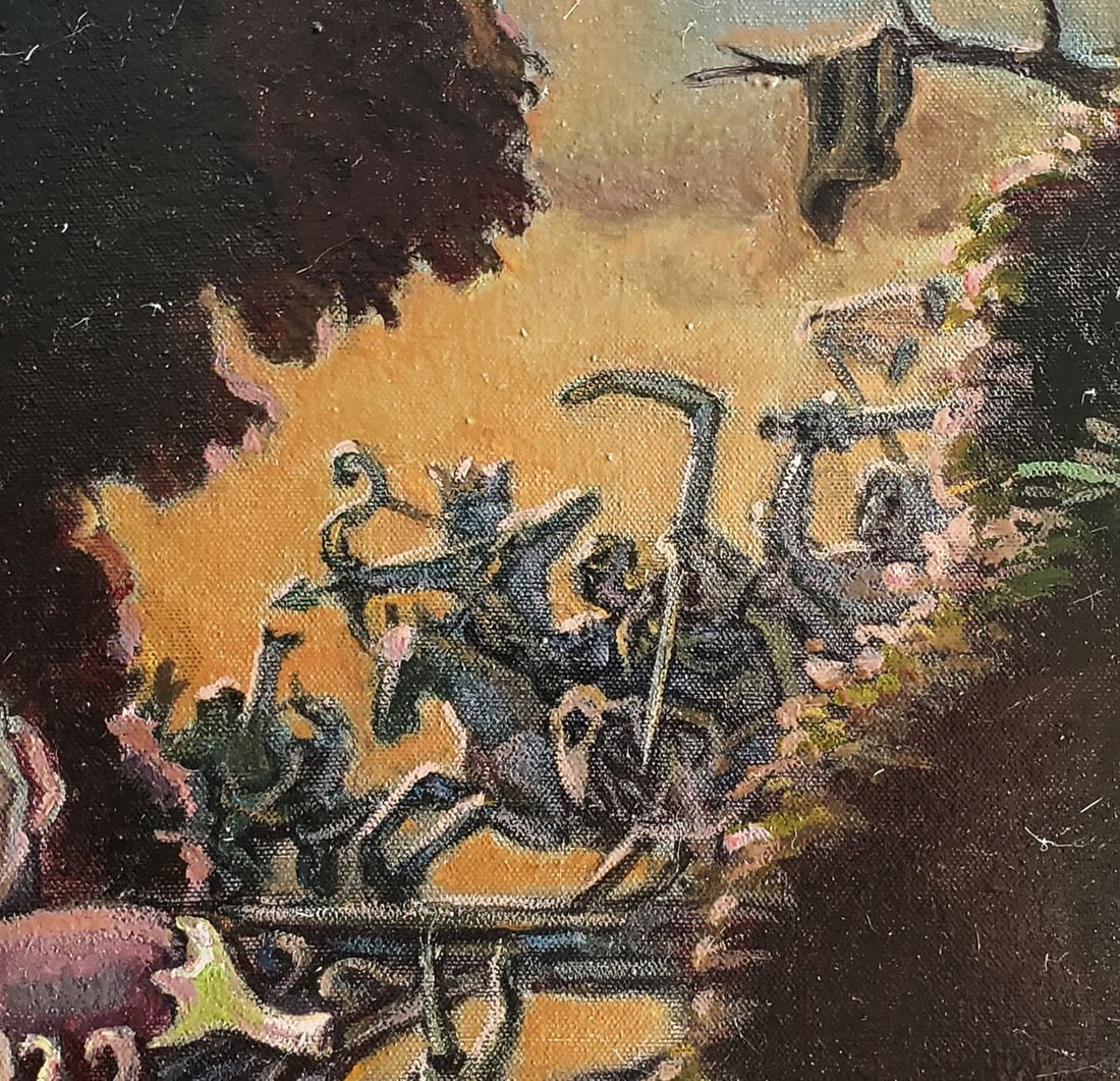 Oil painting Rebirth from Chaos Daniil Litvinov - 5