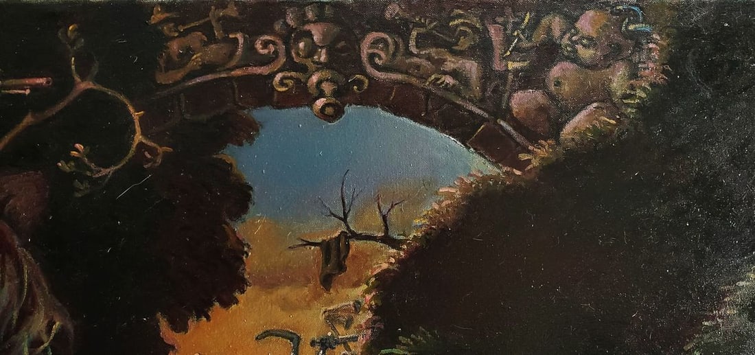 Oil painting Rebirth from Chaos Daniil Litvinov - 6