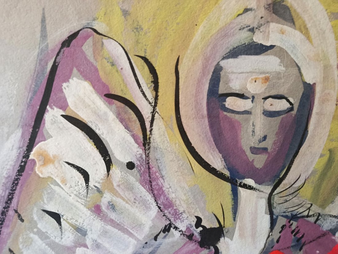 Oil painting Angel of Justice Valentin Sirenko - 2