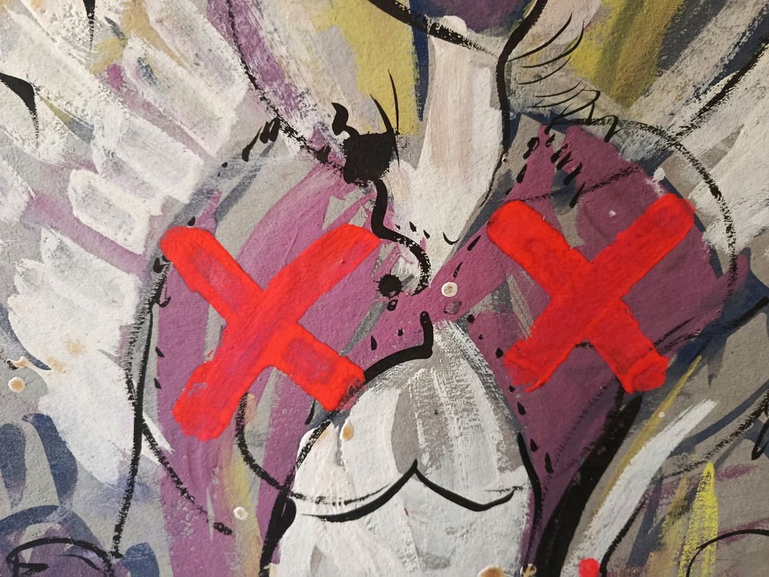 Oil painting Angel of Justice Valentin Sirenko - 4