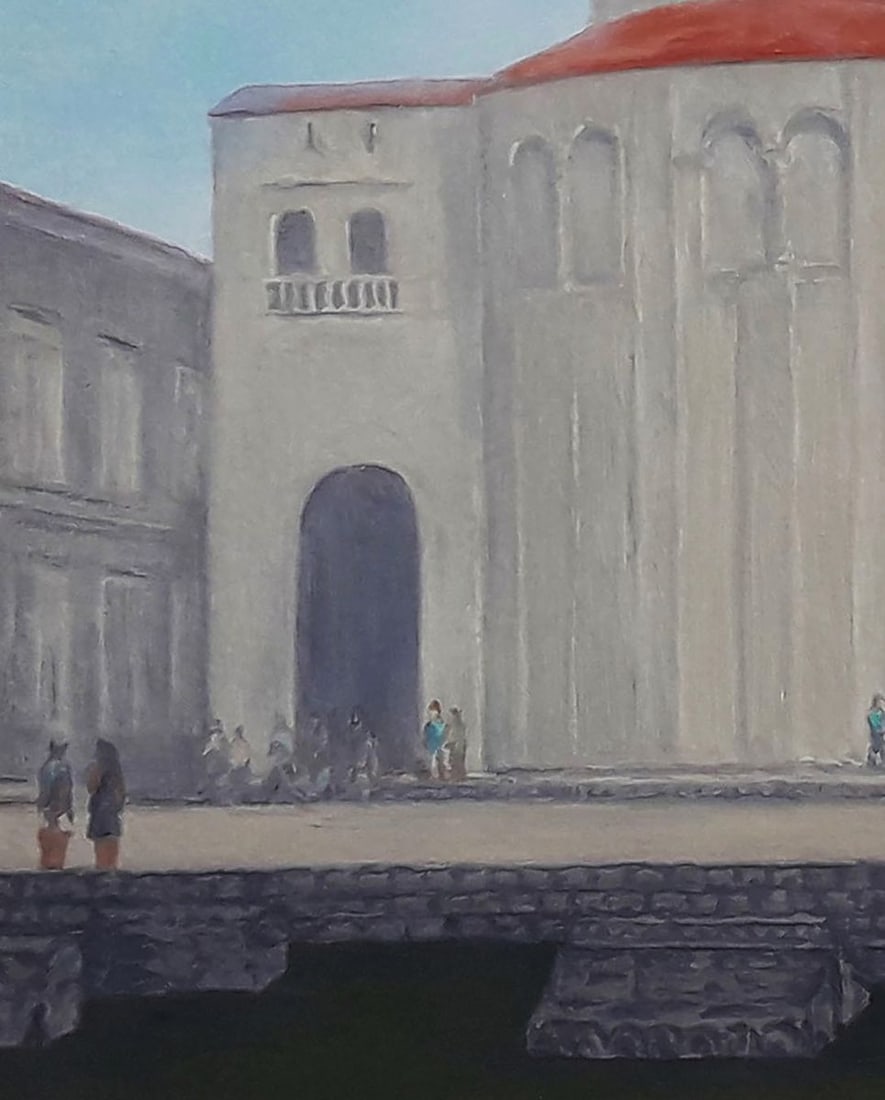 Oil painting Church of St. Donatus Vasily Korkishko - 4