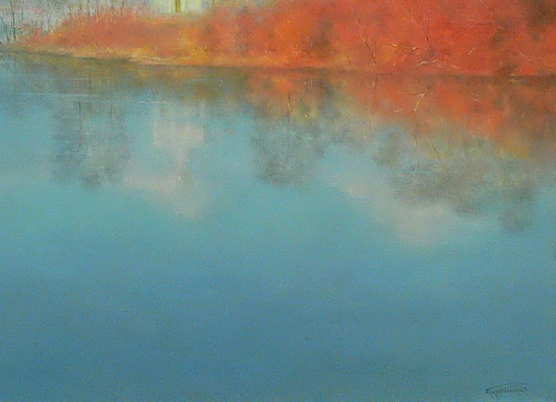 Oil painting Church of St. Nicholas Vasily Korkishko - 2