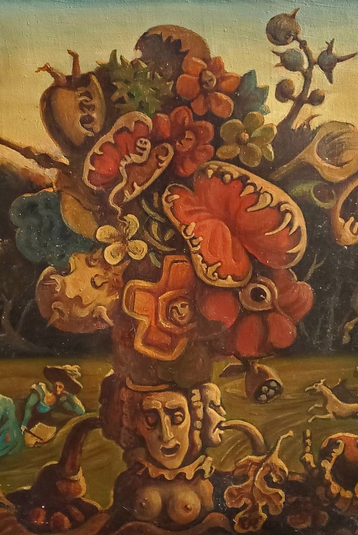 Oil painting An Evening of Recklessness Daniil Litvinov - 2