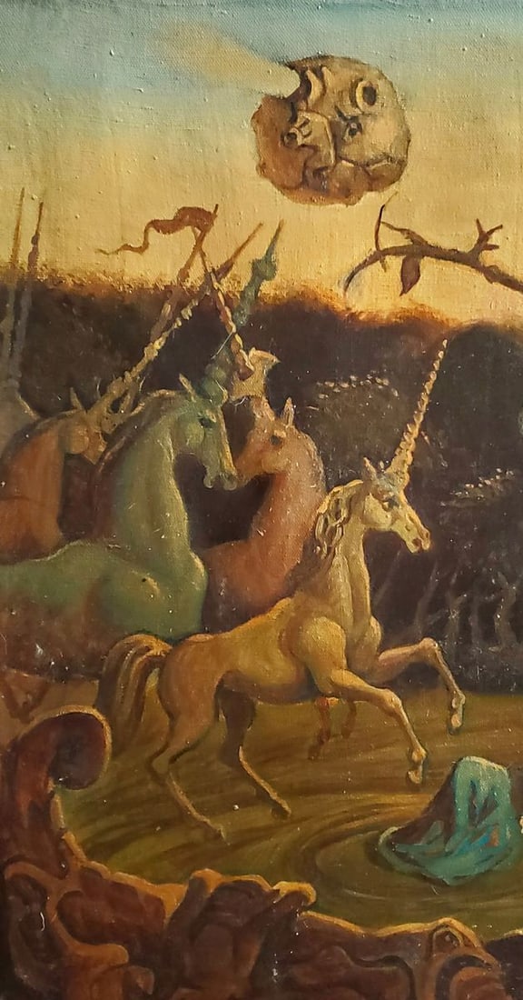 Oil painting An Evening of Recklessness Daniil Litvinov - 6