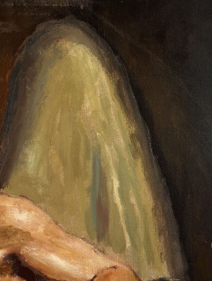 Oil painting A silent portrait of art and soul Oleksandr Gukalov - 11