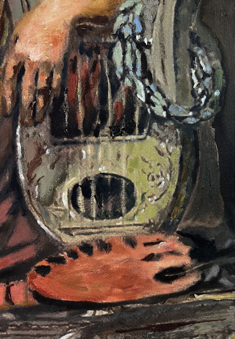 Oil painting A silent portrait of art and soul Oleksandr Gukalov - 7