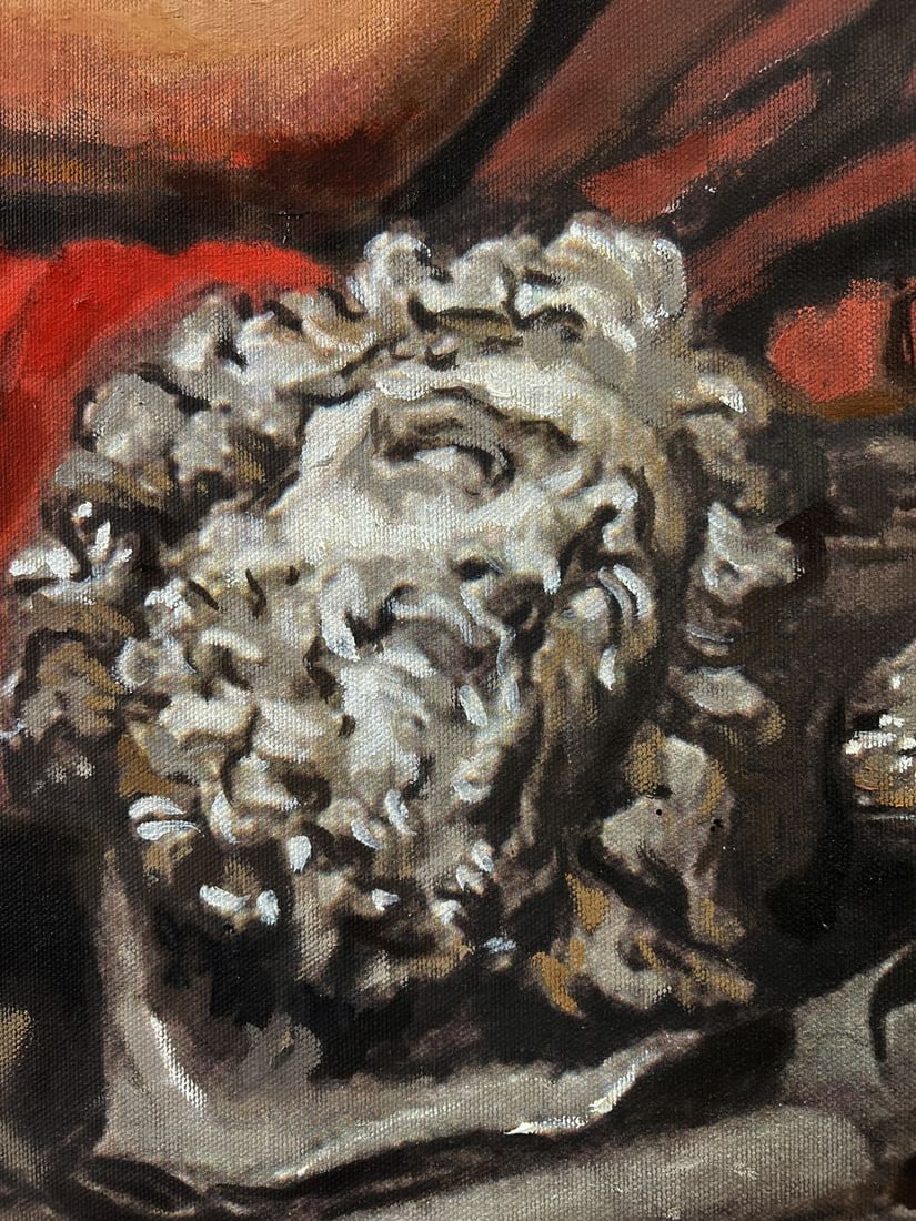 Oil painting A silent portrait of art and soul Oleksandr Gukalov - 9