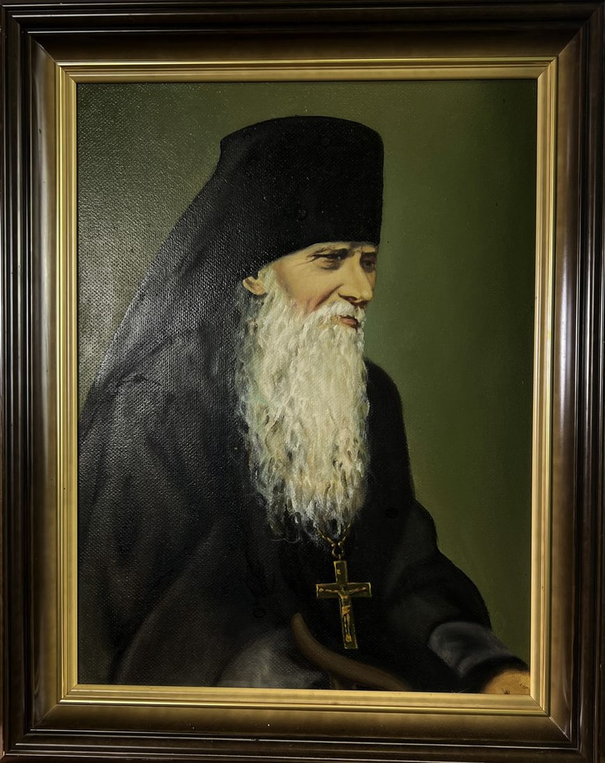 Oil painting Portrait of a priest Oleksandr Gukalov - 3